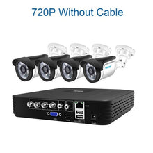 Load image into Gallery viewer, 4CH CCTV System 720P/1080P AHD
