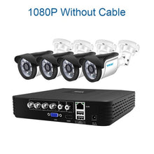 Load image into Gallery viewer, 4CH CCTV System 720P/1080P AHD
